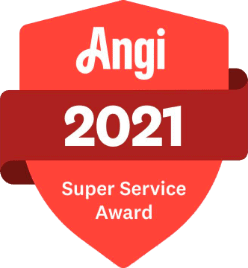 Angi 2021 Super Service Award.